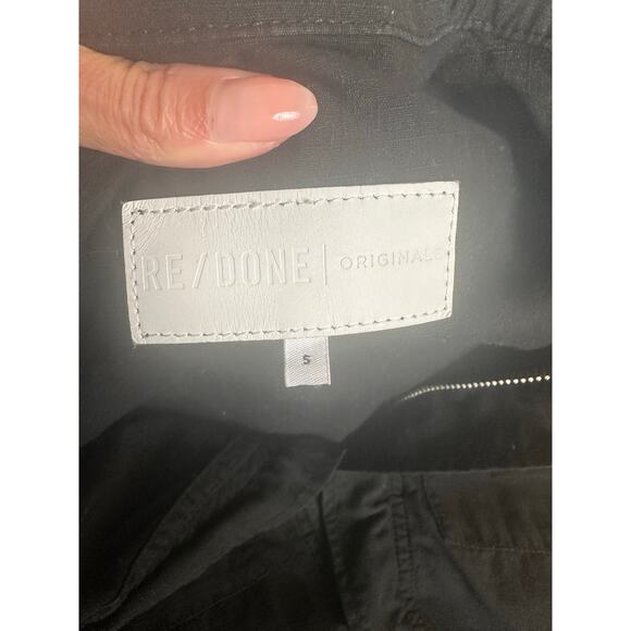 RE/Done Black Cotton Jumpsuit Size S - MINT - Picture 8 of 8